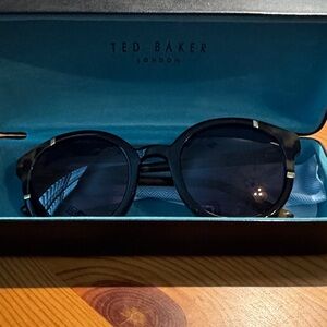 Ted Baker Tortoise Shell Sunglasses with Dark Lenses